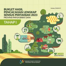 Buklet Hasil Pencacahan Lengkap Sensus Pertanian 2023 - Tahap I Provinsi Papua Barat Daya