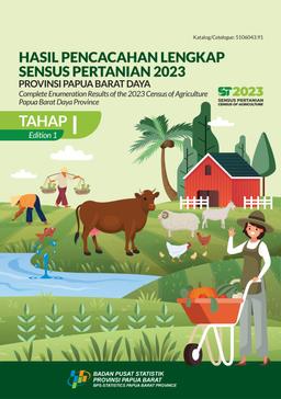 Complete Enumeration Results Of The 2023 Census Of Agriculture - Edition 1 Papua Barat Daya Province