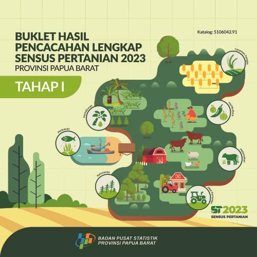 Booklet, Complete Enumeration Results of the 2023  Census of Agriculture - Edition 1 Papua Barat Province