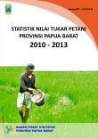 Statistik Nilai Tukar Petani Provinsi Papua Barat 2010-2013