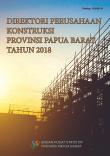 Directory Of Constructions Establishment In Papua Barat Province 2017