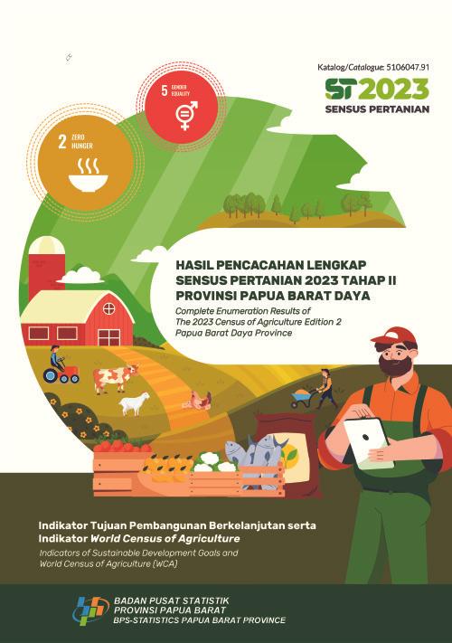 Complete Enumeration Results of The 2023 Census of Agriculture Edition 2 Papua Barat Daya Province