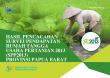 The Report of Farm Income Survey of Papua Barat Province 2013