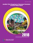 Analysis Of Expenditure Pattern For Consumption In Papua Barat Province 2018