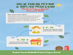 NTP Provinsi Papua Barat Januari 2020 Sebesar 101,78